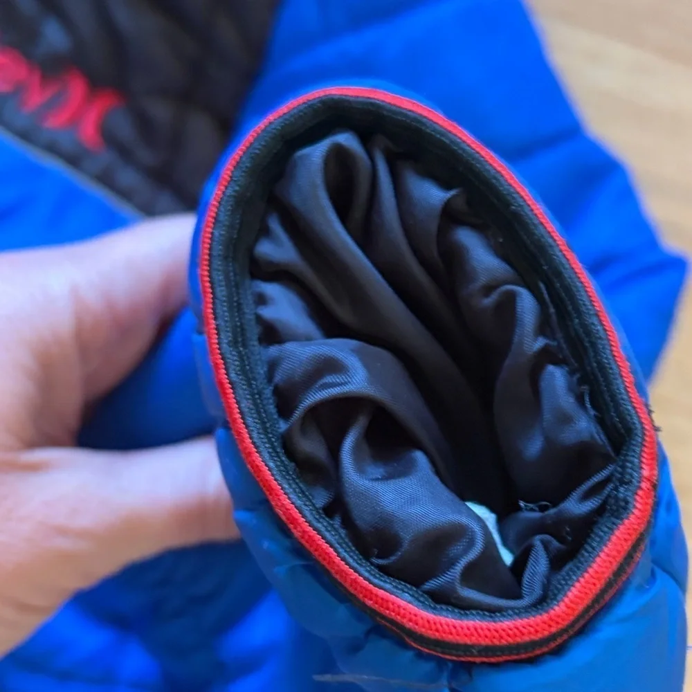 Hurley puffer jacket with hood fleece lined